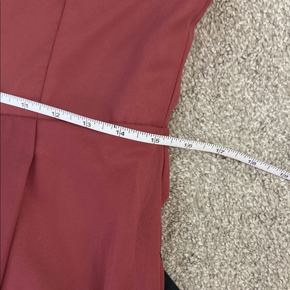 NWT Lulus Stunning Grace Dusty Rose Back Cut Out Front Slit Maxi Dress Large - Picture 12 of 16